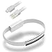 Produktbild VAPIAO Lightning Armband USB Ladekabel für Apple iPhone und iPad in Weiß