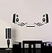 Price comparison product image Hjcmhjc Vinyl Wall Decal Sticker Room Music Dj Acoustic Speakers EDM Equipment Size24*70Cm