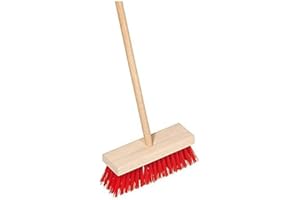 GOKI Toys Pure - 2041928 - Outillage De Jardin pour Enfants - Balai en Bois