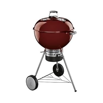 Weber Grill Holzkohlegrill One Touch Premium 57 Cm Ziegelrot
