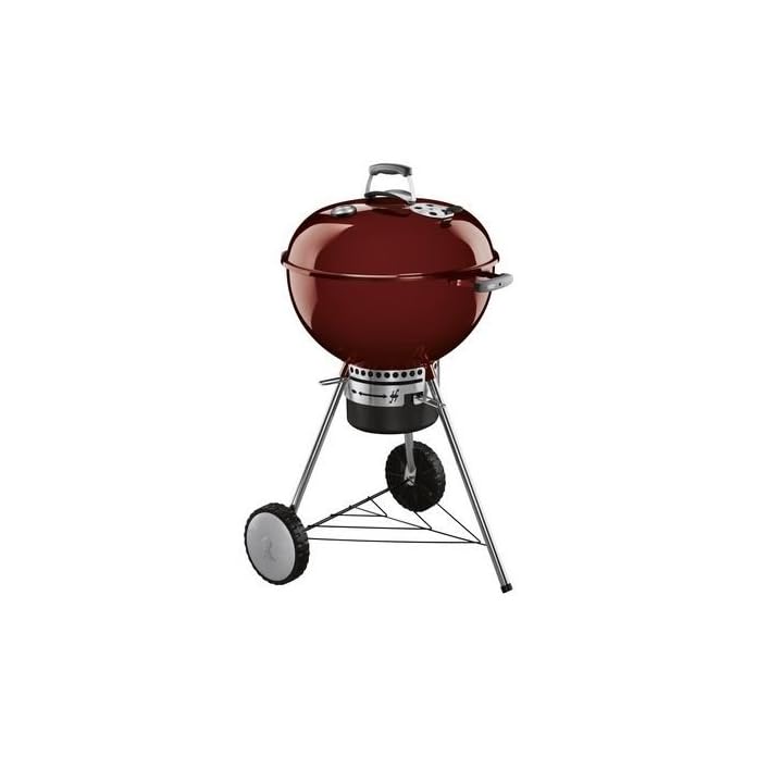 Weber Grill Holzkohlegrill One Touch Premium 57 Cm Ziegelrot