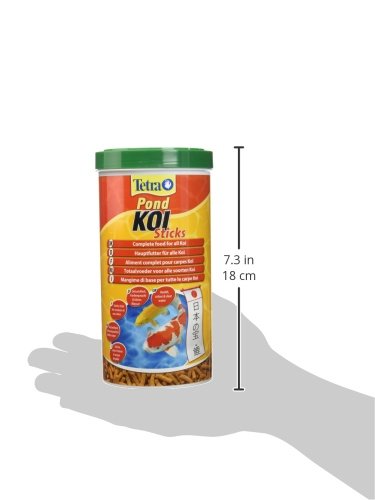 Tetra Pond Koi Sticks – Koifutter für farbenprächtige Fische und eine verbesserte Wasserqualität – Bild 8