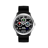 createjia Fitness Armbanduhr Mit Pulsmesser,Fitnesstracker Mit Pulsmesser Wasserdichter Schrittzähler Aktivitätstracker Intelligentes Armband Von N58 Bluetooth Smart Watch IP67 EKG Test