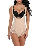 ➤【Sexy V-back & lace】 Sexy y elegantes body body con vientre más delgado, confeccionados con encaje, con un diseño en forma de V en la parte posterior que revela una encantadora línea de espalda mientras crea una figura perfecta