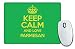 Produktbild Grün Keep Calm und Love Parmesan Mauspad Farbe 2750