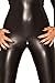 Noir Handmade F052 Black Wet Look Catsuit - 6XL (UK 24) (Plus Size)