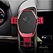 Produktbild WBGSNHHH Kfz-Telefonhalterung Wireless-Ladegerät, Qi Wireless Fast Charger 2 In 1 Automatisch Induktiv, Kompatibel Mit Samsung Galaxy S9 / S9 + / S8 / iPhone XS/XS Max/X / 8,Red
