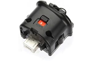 BSTCAR Adaptador Motion Plus Compatible con Wii - Inducción Externa, Acelerador de Sensor, Mando a Distancia