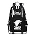 Produktbild AUGYUESS Augyue Rucksack Game of Thrones leuchtende Rucksack, Schulranzen, Tagesrucksack, Büchertasche, Laptoptasche, Schultertasche Schwarz Black 5