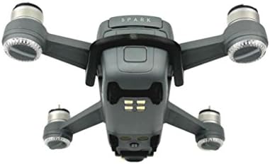 Plastic Battery Bundle Fastener Anti-slip Strap Locks Parts Kit for DJI Spark RC Drone (black)