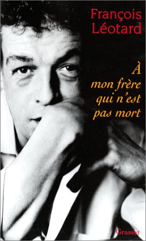 couverture de : A mon frère qui n'est pas mort