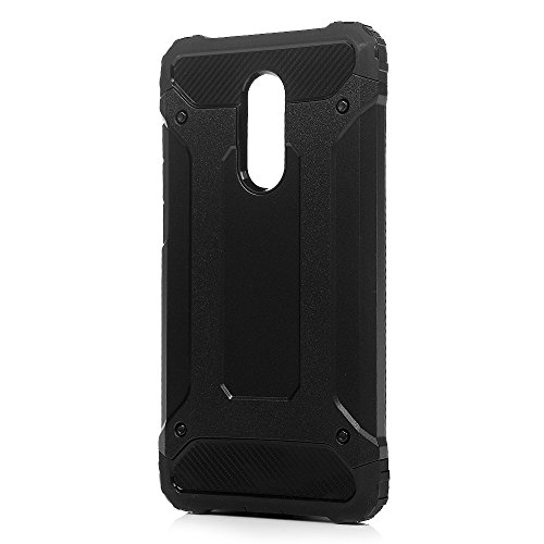 Funda Xiaomi Redmi Note 4  Silicona Gel TPU y Pl  stico PC  2en1  - Mavis s Diary Cover Shock-Absorci  n y Anti-Ara  azos Carcasa Case Bumper Parachoques Choque Absorci  n - Negro