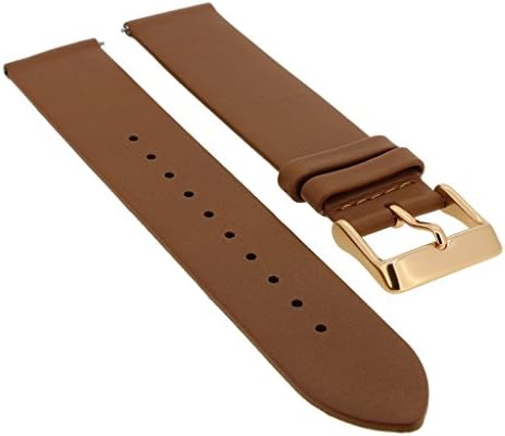 Timex Weekender Fairfield 20 mm Leather Replacement Strap in Brown, TW2R2 6200
