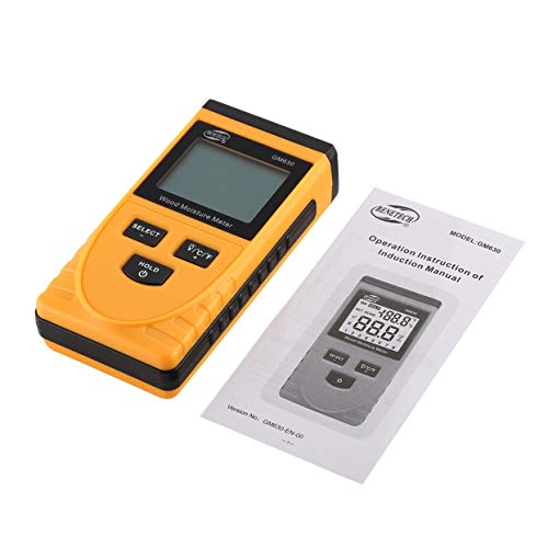 Preisvergleich Produktbild Tree-on-Life GM630 LCD-Digitalanzeige Holzfeuchtemessgerät Feuchtigkeitstest Holz Papier Baum Feuchtigkeitsmesser Dichte Hygrometer