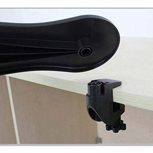 EgoEra® 180 Grad einstellbar Ergonomisch Schreibtisch Extender Computer Mauspad Armlehnen Handgelenkauflage Armauflage Armstütze für Stuhlarm oder Tisch - 4