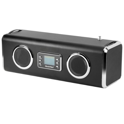 Preisvergleich Produktbild Technaxx MusicMan GIANT tragbarer Lautsprecher / Soundstation in schwarz