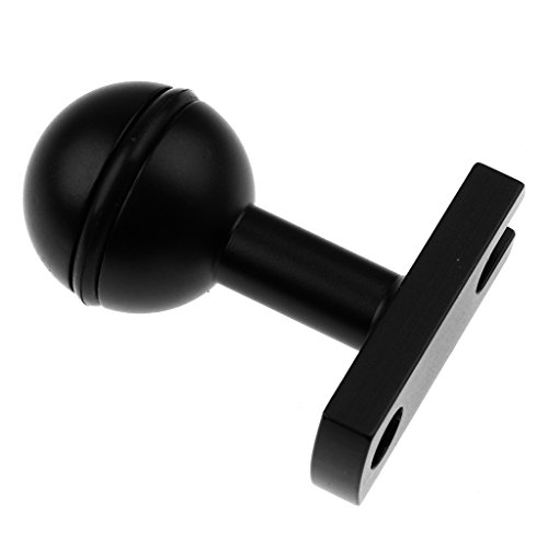 Segolike Black 1.6" x 0.6" Base Adapter with 1" Ball For Underwater Diving Photography RS.435 (82.00% Off) - Amazon