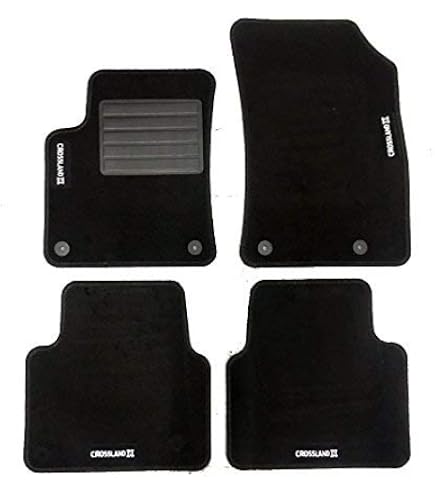 ASC Tappetini Auto Compatibili con Opel Astra K 2015-2021, Moquette, Bordo Antiscivolo, Battitacco in Gomma