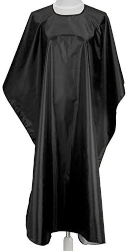 JS Direct Black Hair Cut Hairdressing Hairdressers Barbers Cape Gown, Waterproof