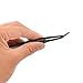 Ckeyin ® 3pcs Stainless Steel Hair Removal Eyebrow Tweezers Precision Eyelash Extension Tool Nail Tool Makeup Beauty Tweezers Slant Kit