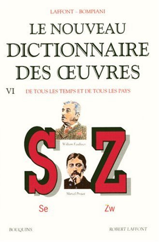 couverture de : Nouveau dictionnaire des oeuvres de tous les  temps et de tous les pays