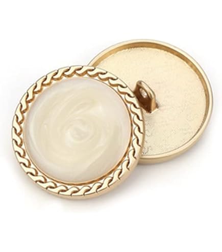 Gouden metalen knopen (11 t/m 18mm) - Seegers Fournituren