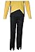 Produktbild Star Trek TNG VOY TOS Nemesis Black Cosplay Kostüm Pants Herren XXXL