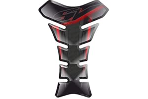 PARASERBATOIO ADESIVO, TANKPAD, TANKSCHUTZ, PROTECTION DE RESEVOIR, RESINATO EFFETTO 3D compatibile con SUZUK.I SV SERIES V1