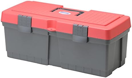 huenersdorff 663200 PP ALPHA MAXI Tool Case - Red/Grey
