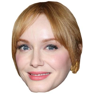 Preisvergleich Produktbild Celebrity Cutouts Christina HendricksCelebrity Maske aus Karton