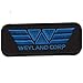Produktbild Aliens Weyland Corp Schwarz & Blau Bestickt Abzeichen Patch Aufnäher oder zum Aufbügeln 10 cm