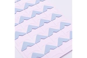 HELLOHELIO Self-Adhesive Photo Corners (Pack Of 240) Sky Blue