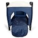 TecTake New Portable Child Baby Travel Cot Bed Playpen with Entryway Blue