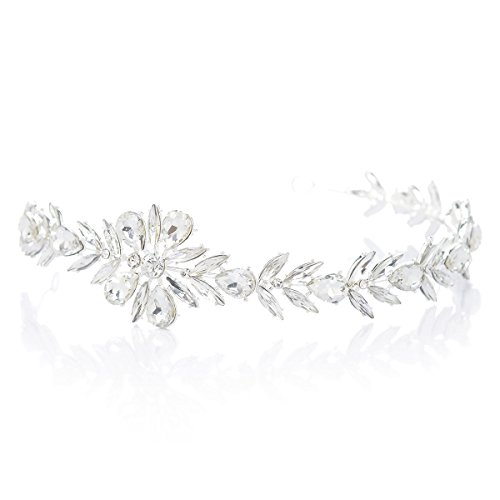 Remedios Kristall Strass Prom Tiara Haarschmuck Haarbänder Haarspangen für Damen