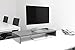 Produktbild Hermes Möbel Design Monitortisch Bildschirm Ständer Monitor Erhöhung Schreibtischregal Standfuss Hochglanz Schwarz Verschiedene Größen Schwarz Glanz B 75 x H 12 x T 30