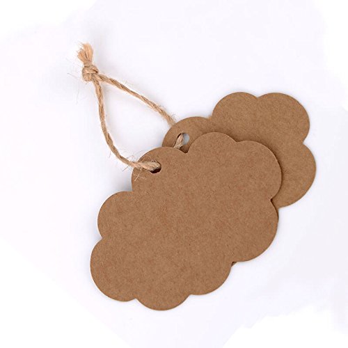 Etiquetas de regalo Kraft 100 pcs papel en blanco etiquetas 5 cm 7 cm para colgar etiqueta con 30 metros de cordel de yute color marr n Etiquetas de regalo Kraft 100 pcs papel en blanco etiquetas 5 cm 7 cm para colgar etiqueta con 30 metros de cordel de yute color marr n