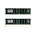 Produktbild Kingston KVR400 X 64 C3AK2/2G 2 GB DDR 2Rx8 400 MHz PC3200 Non-ECC Low Density Desktop RAM – Pack von 2