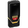 Stanley 50M TLM165 Laser Measure 0.1 → Range ±1.5mm Accuracy with Multi-Measurement Modes Pythagorean, Distance, Area&Volume Bluetooth, Yellow/Black, STHT1-77139, 2 Year Warranty