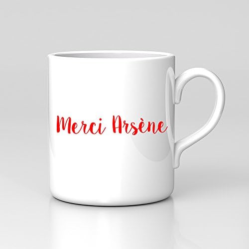 Arsene Wenger Merci Arsenal Thank you for the memories Invincible 22 years Tumblr Work Office Quote Gift Mug Great Birthday Xmas Gift