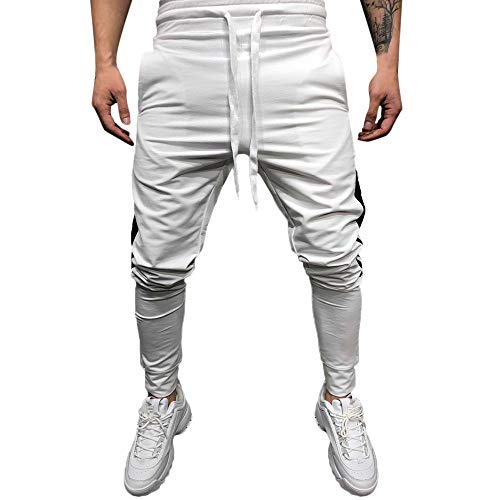 Manadlian Pantalon de Sport Homme Pantalons de Rayure 2018 Sport Hiver Jogging Pantalons Casual Survêtement Hiver Jogging