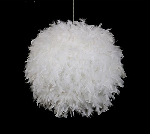 GBT Kreative Dekorative E27 Led Feder Kristall Metall Tisch Lampe Für Wohnzimmer Hochzeit Zimmer Schlafzimmer Nachttisch, Weiß ( Weiß ) - 2