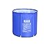 Produktbild Nach faltbare Badewanne Wanne dicke aufblasbare Badewanne Badewanne barrel Badewanne Kinder Kunststoff Eimer Eimer Badewanne, Deep Blue, 65 * 68 cm