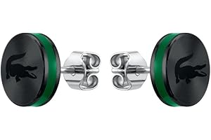 Lacoste Ohrstecker für Herren Kollektion LACOSTE BASELINE verfügbar aus Schwarz oder Silber