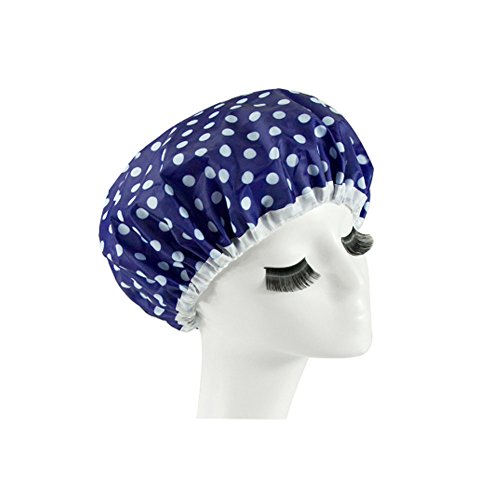 Reusable Waterproof Greaseproof Shower Cap Spa/Bathing Cap Cooking Hat #2