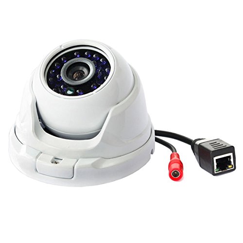 Preisvergleich Produktbild ELP IP6100DA Day / Night Home IP Kamera White Dome Netzwerkkamera