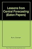 Image de Lessons from Central Forecasting
