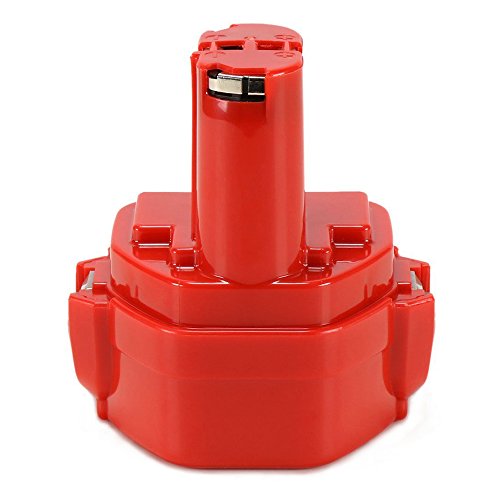 Powayup für Makita Akku 12V 3.0Ah Ni-Mh Batterie Werkzeugakku ErsatzAkku 1222 12341220 12331235 1235B 1235F 2Packs - 2