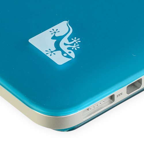 Gecko Macbook Pro Retina 15″ Clip On Case – Hell Blau – trendige Farben / perfekter Schutz in der Farbe hell blau / light blue geeignet für MacBook Pro Retina 15,4″ (Typ A1398) - 5