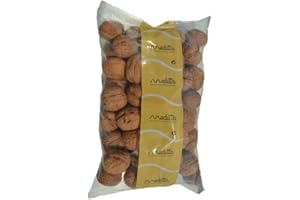 Meditts - Nueces con Cáscara 500 gr | 100% Naturales | Sin Sal ni Conservantes | Ricas en Omega 3, Proteínas y Fibra | Fruto Seco Saludable y Energético | Apto para Dietas Keto y Vegetarianas