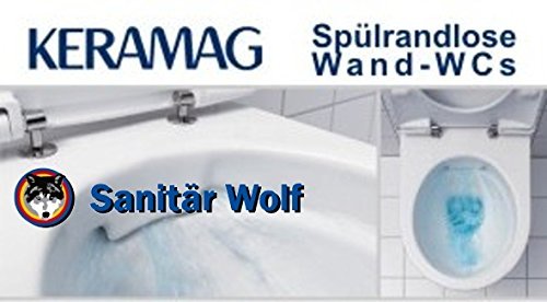 Preisvergleich Produktbild Keramag Renova Nr. 1 Wand-WC spülrandlos weiss KeraTect Haro WC Sitz Softclose TakeOFF